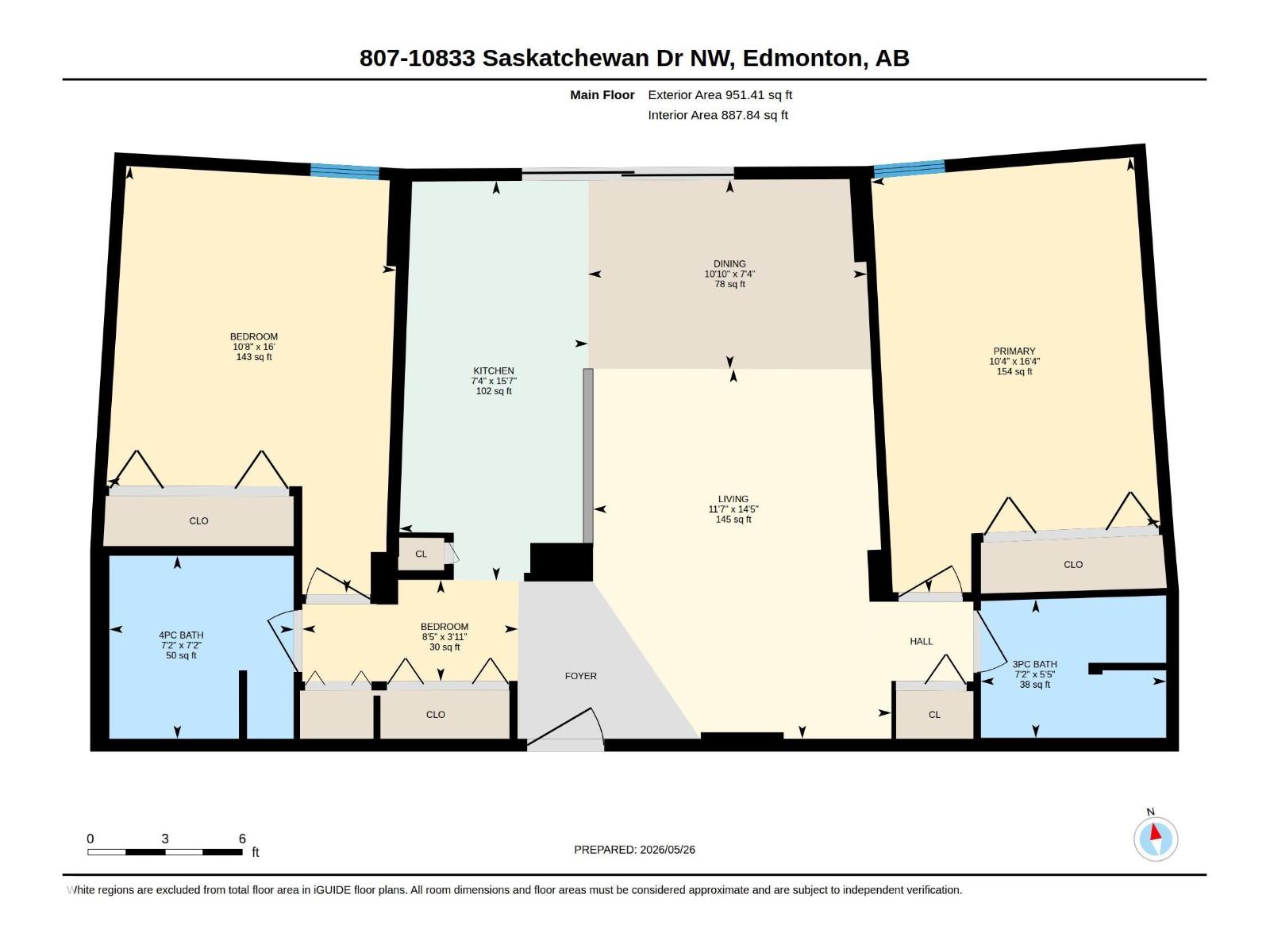 #807 10883 SASKATCHEWAN NW DR NW NW - 57