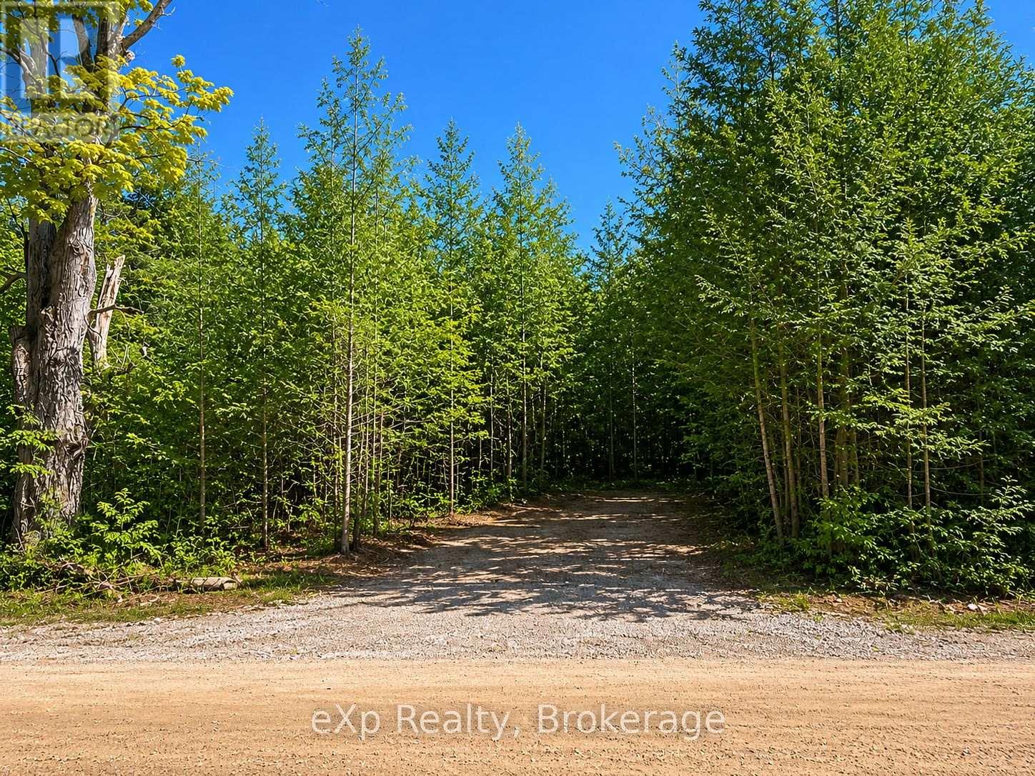 Driveway that has been started