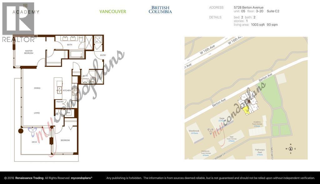 2 Bed, 2 Bath House for Rent in Vancouver – 1XX 5728 BERTON AVENUE, Vancouver – MLS# R3130089 - Image 16