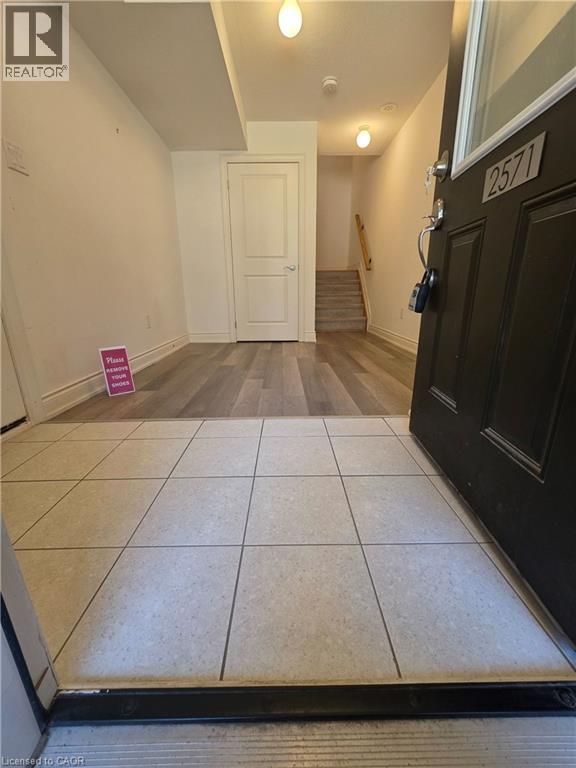 foyer with Access To Garage