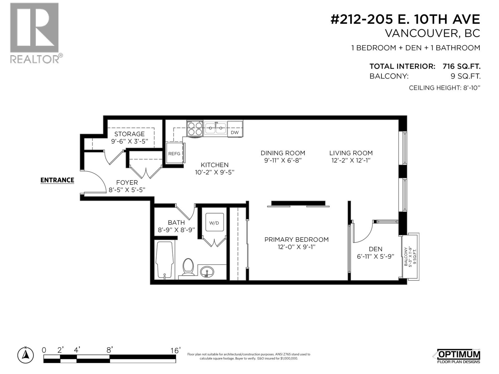 1 Bed, 1 Bath Apartment for Sale in Vancouver – 212 205 E 10TH AVENUE, Vancouver – MLS# R3130320 - Image 14