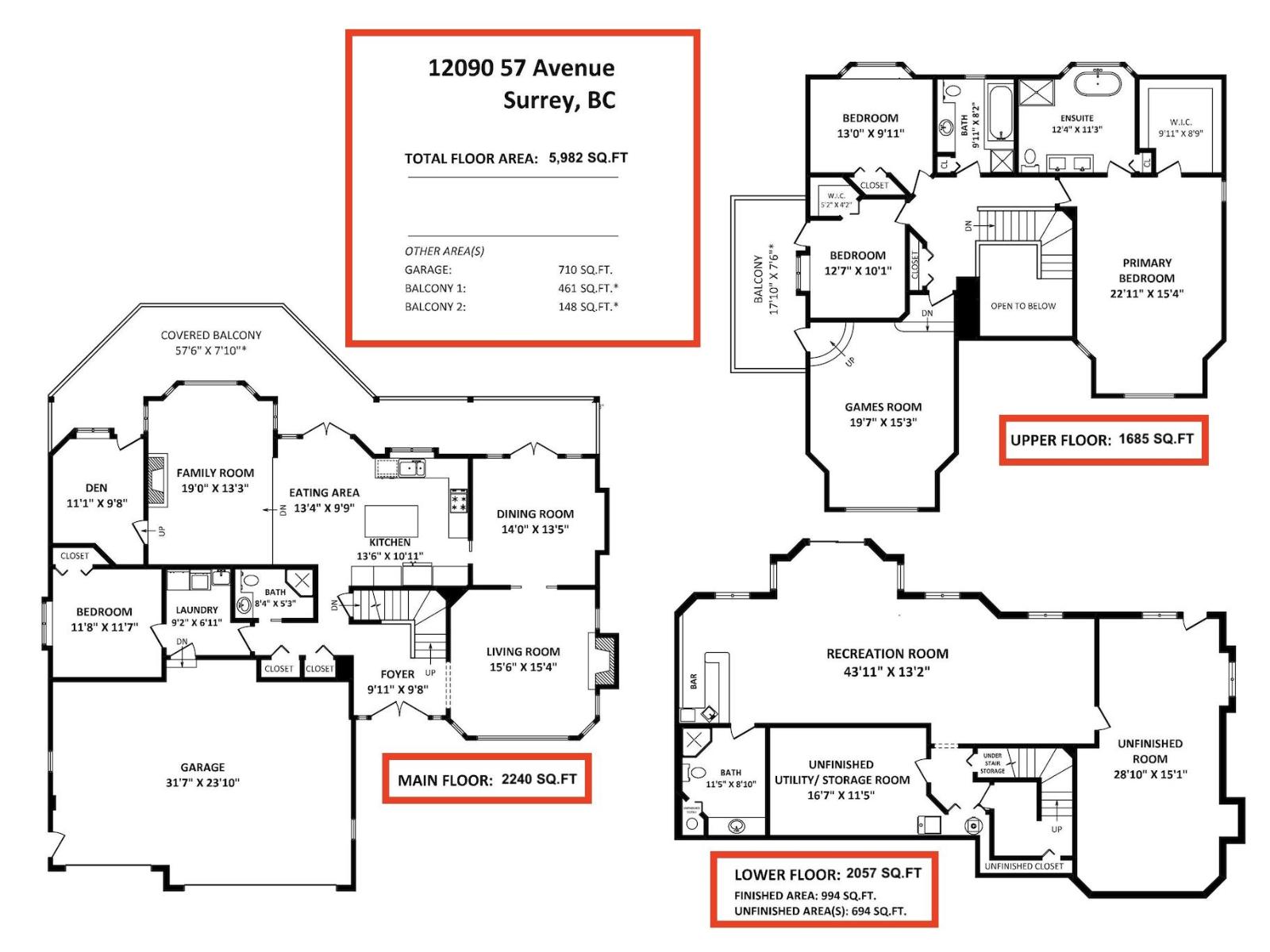 5 Bed, 4 Bath House for Sale in Surrey – 12090 57 AVENUE, Surrey - Image 2