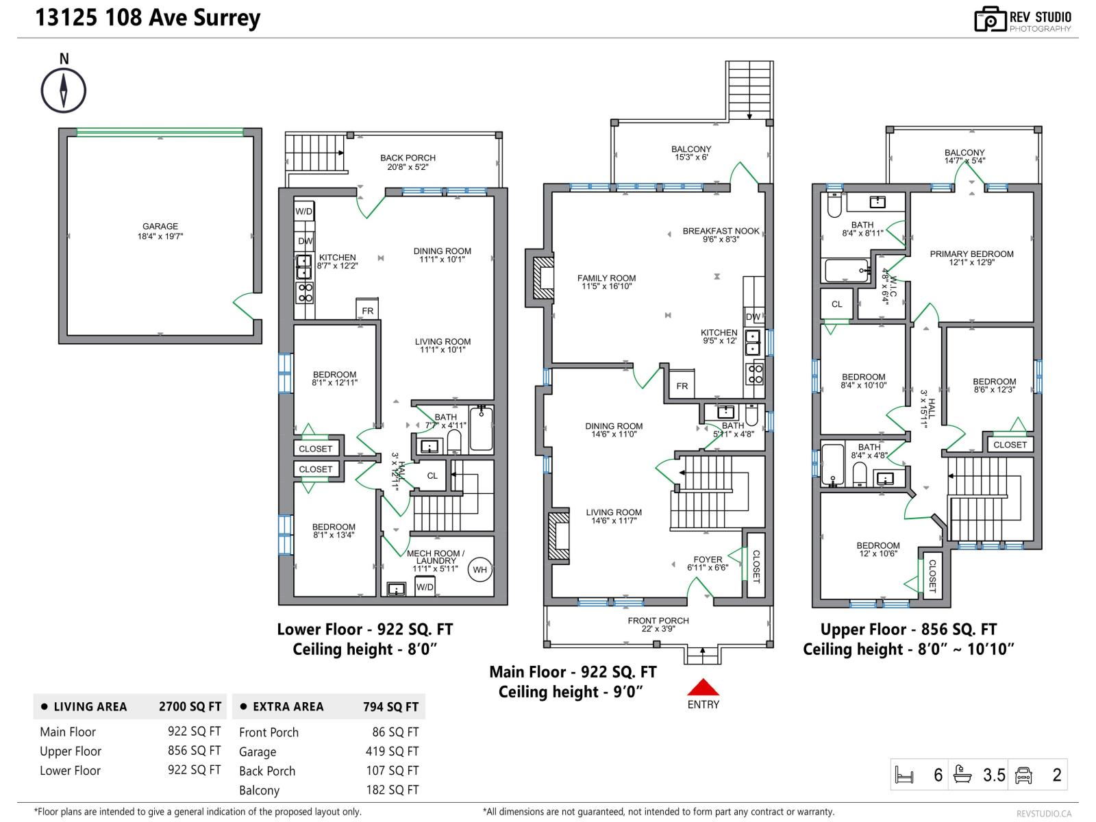 6 Bed, 4 Bath House for Sale in Surrey – 13125 108 AVENUE, Surrey - Image 36
