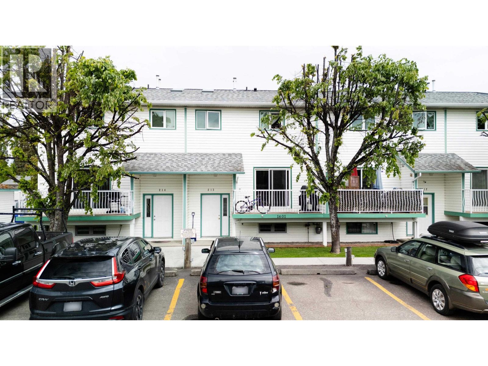 Front exterior of 213 1601 INGLEDEW STREET · Prince George, BC