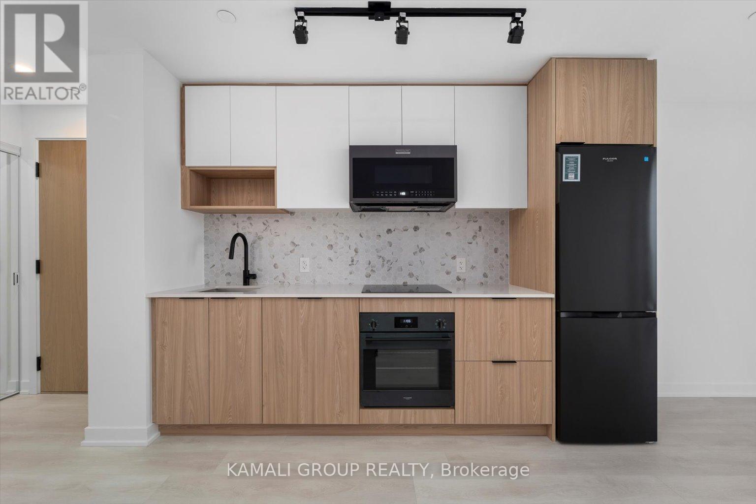 Modern Linear Kitchen