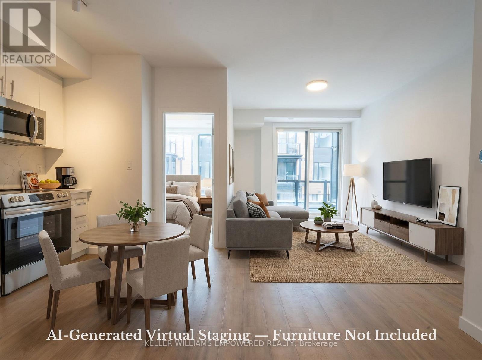 AI generated virtual staging