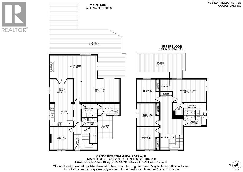 5 Bed, 3 Bath House for Sale in Coquitlam – 407 DARTMOOR DRIVE, Coquitlam – MLS# R3125750 - Image 32