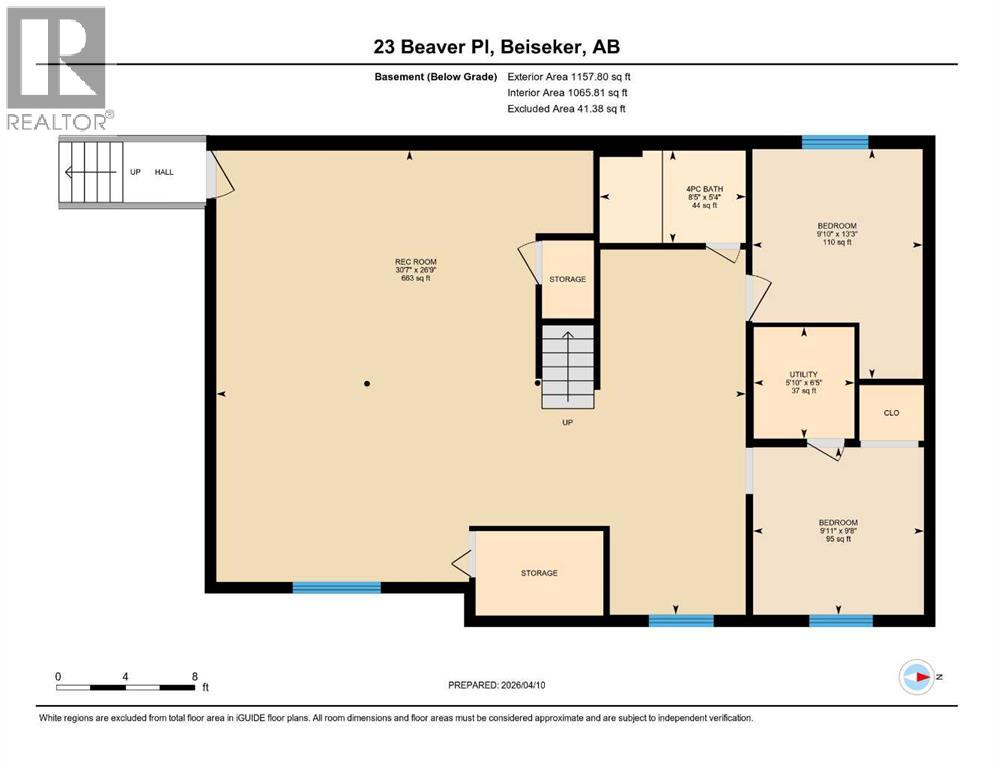 Floor plan - lower level