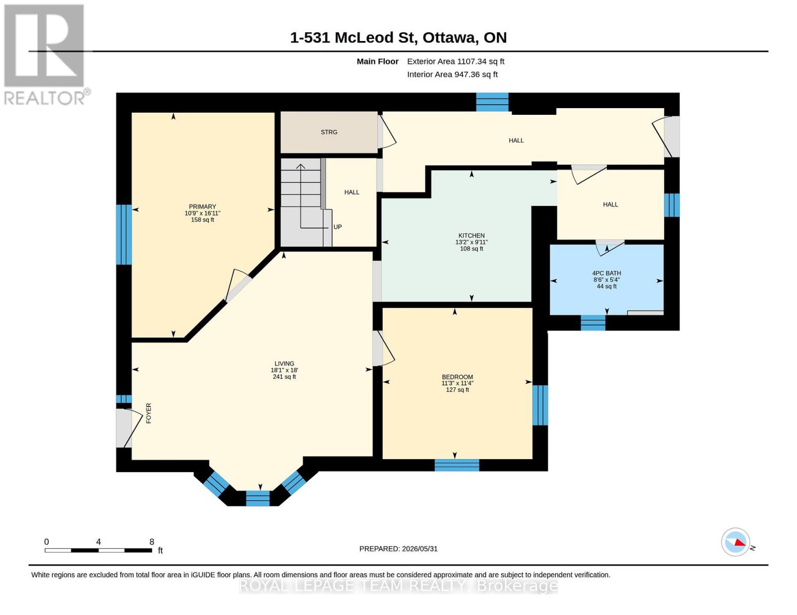2 Bed, 1 Bath Multi-Family for Rent in Ottawa – A (MAIN LEVEL) – 531 MCLEOD STREET, Ottawa – MLS# X13231220 - Image 31