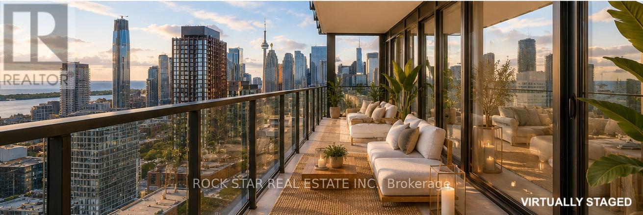 Balcony - Virtually staged