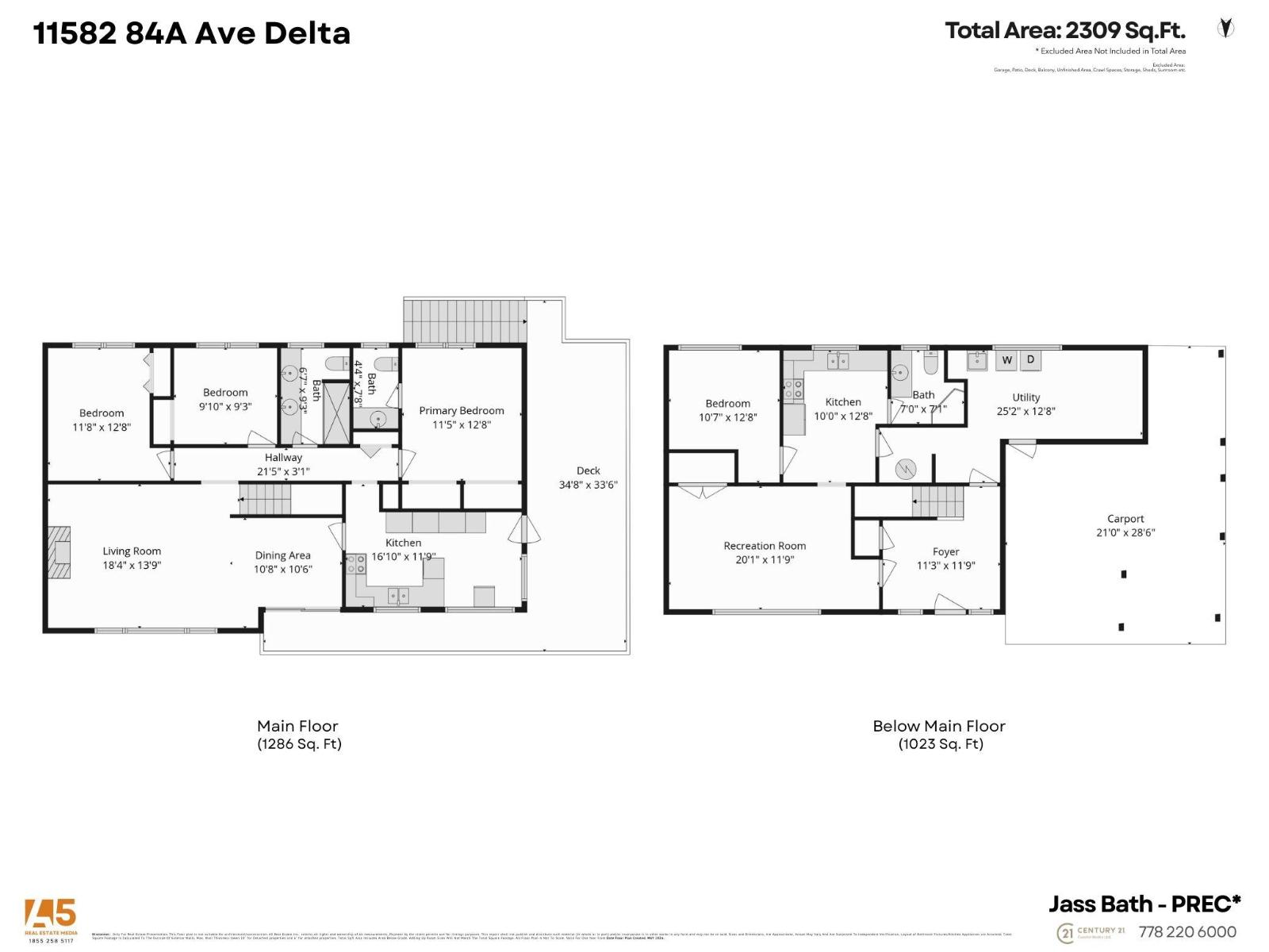 4 Bed, 3 Bath House for Sale in Delta – 11582 84A AVENUE, Delta – MLS# R3131317 - Image 26