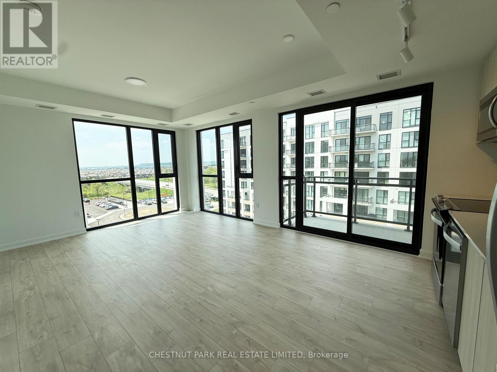 Living & dining area features open concept kitchen
