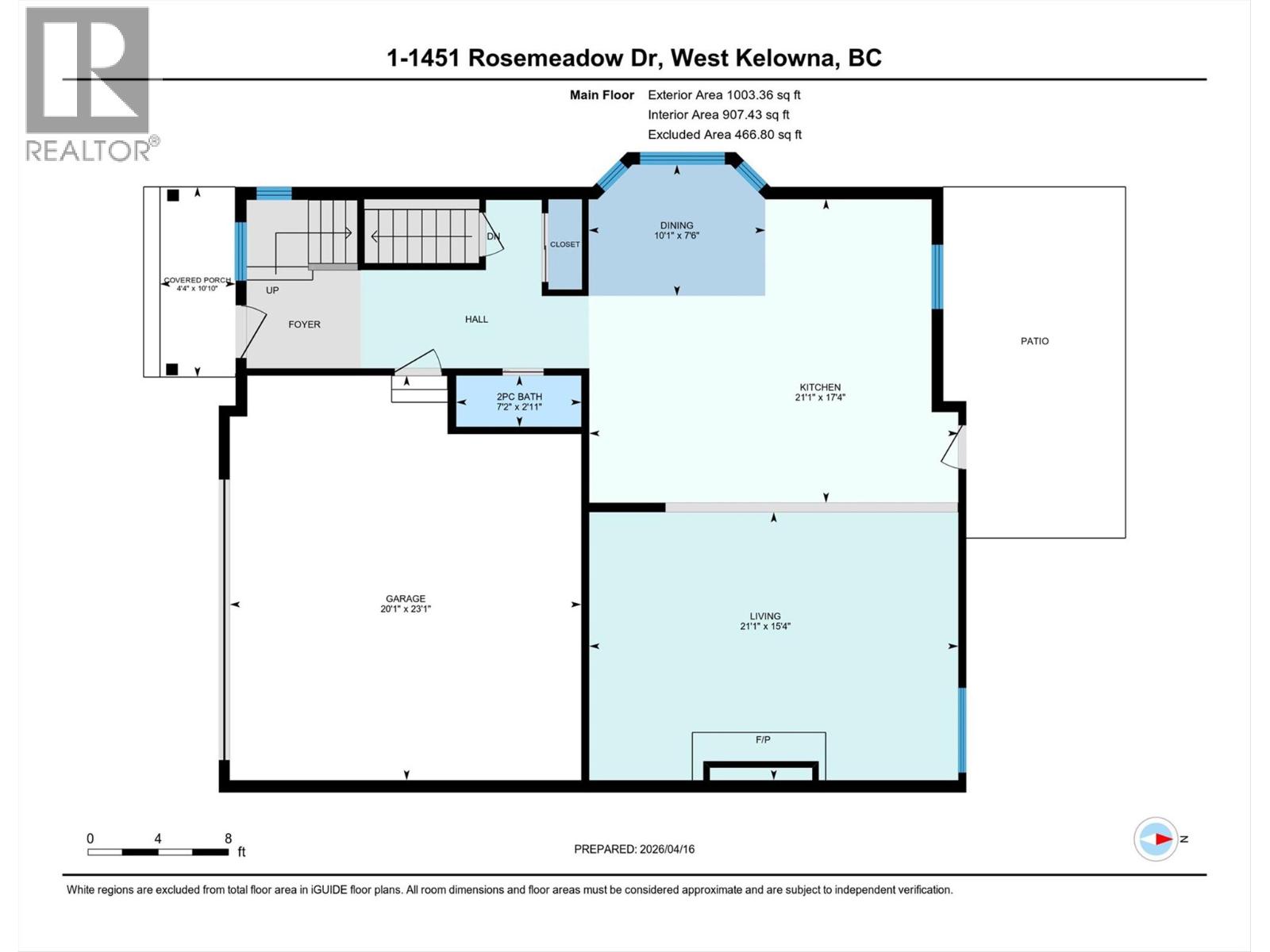 1451 Rosemeadow Drive Unit# 1, West Kelowna