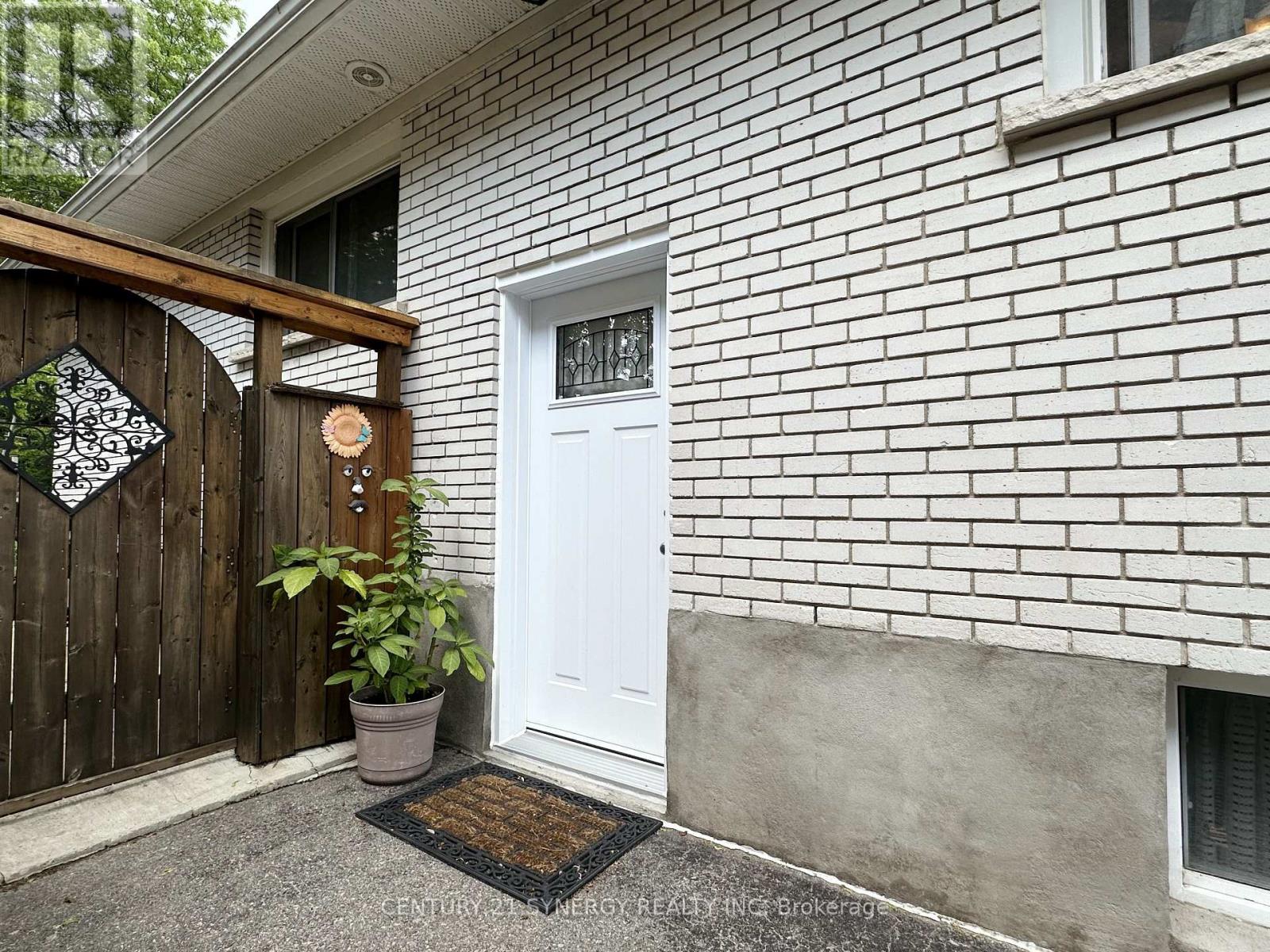 Side entrance