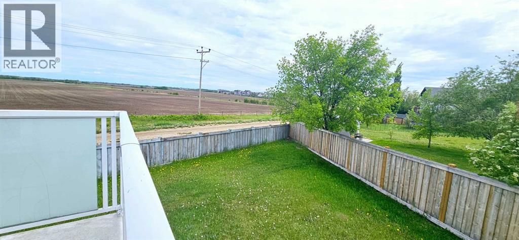 south side of yard