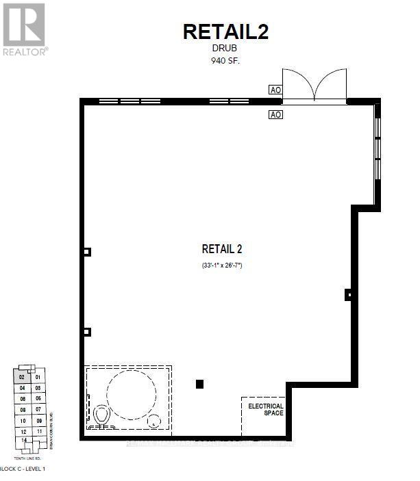 1 Bath Retail for Rent in Ottawa – 102 – 2370 TENTH LINE ROAD, Ottawa – MLS# X13229368 - Image 10