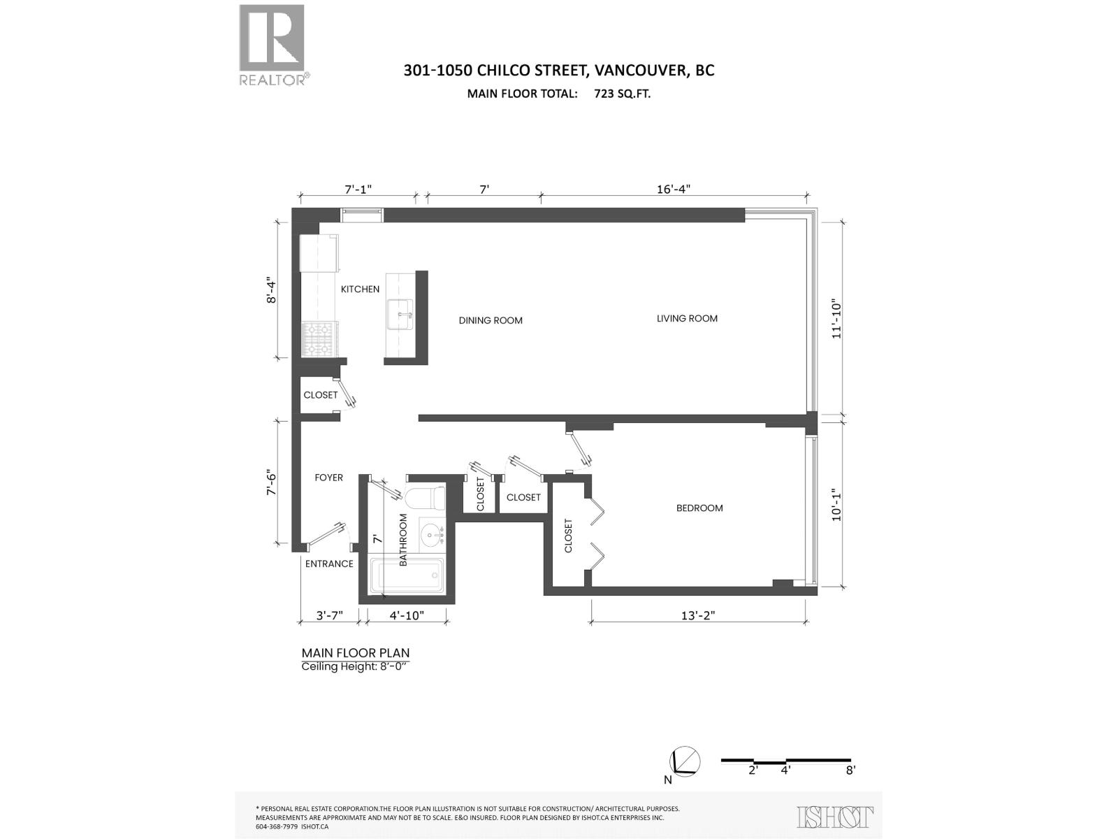 1 Bed, 1 Bath Apartment for Sale in Vancouver – 301 1050 CHILCO STREET, Vancouver – MLS# R3114590 - Image 35