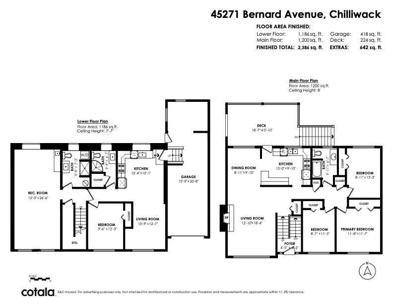 45271 BERNARD AVENUE, Chilliwack Proper West, Chilliwack