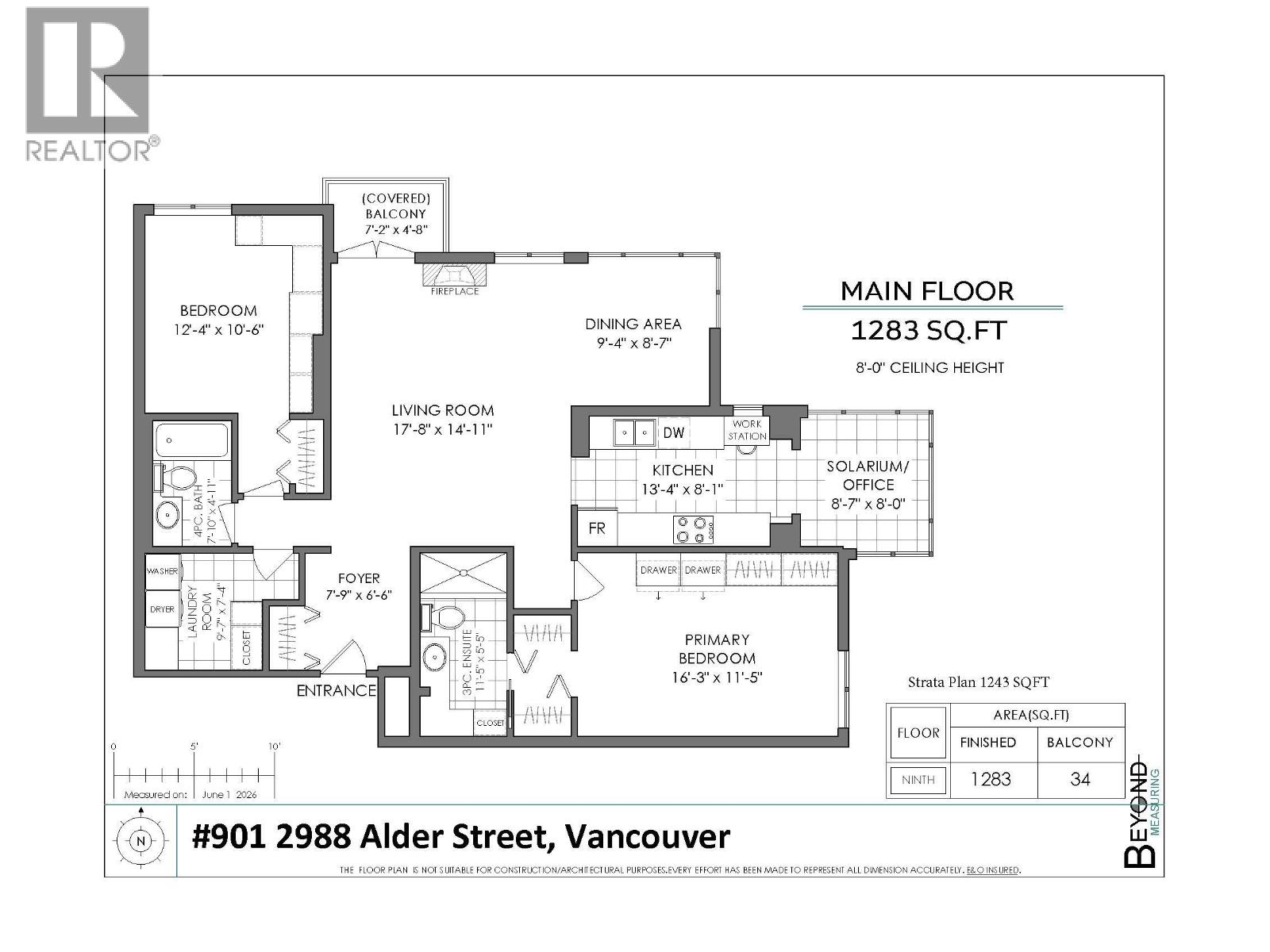 901 2988 ALDER STREET, Vancouver