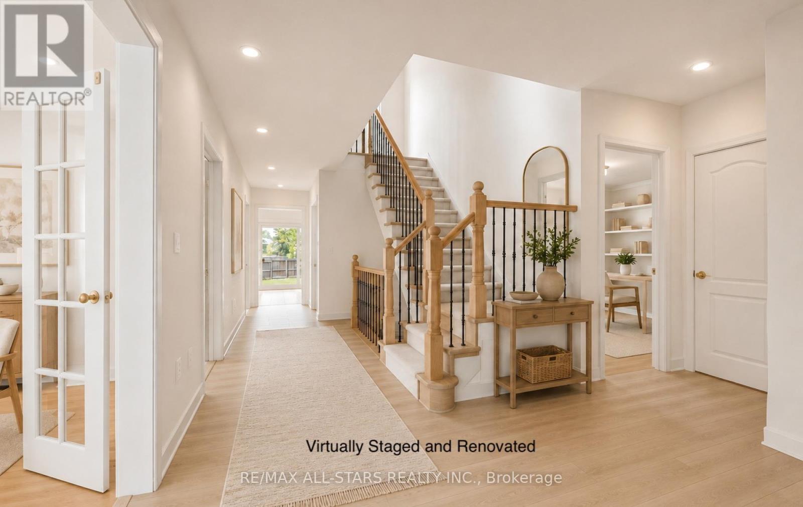 Foyer-Virtually Staged and Renovated
