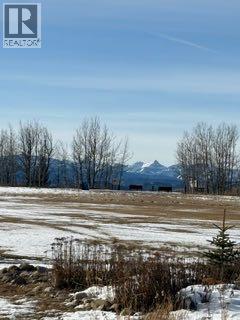 Mountain view across golf course