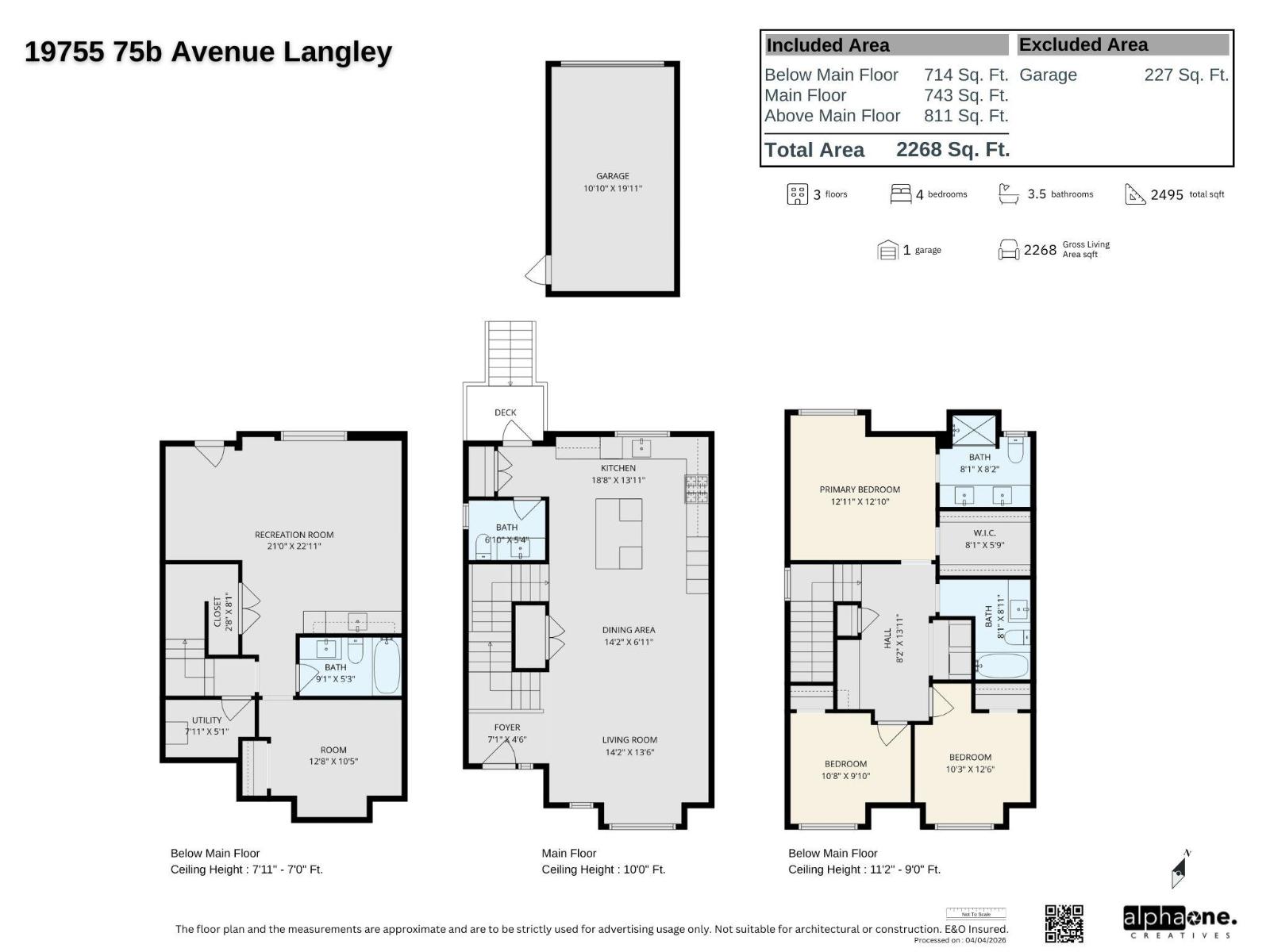 19767 75B AVENUE, Langley