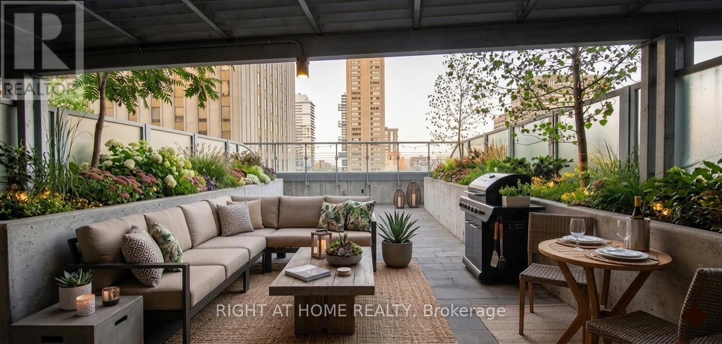 Terrace virtually staged