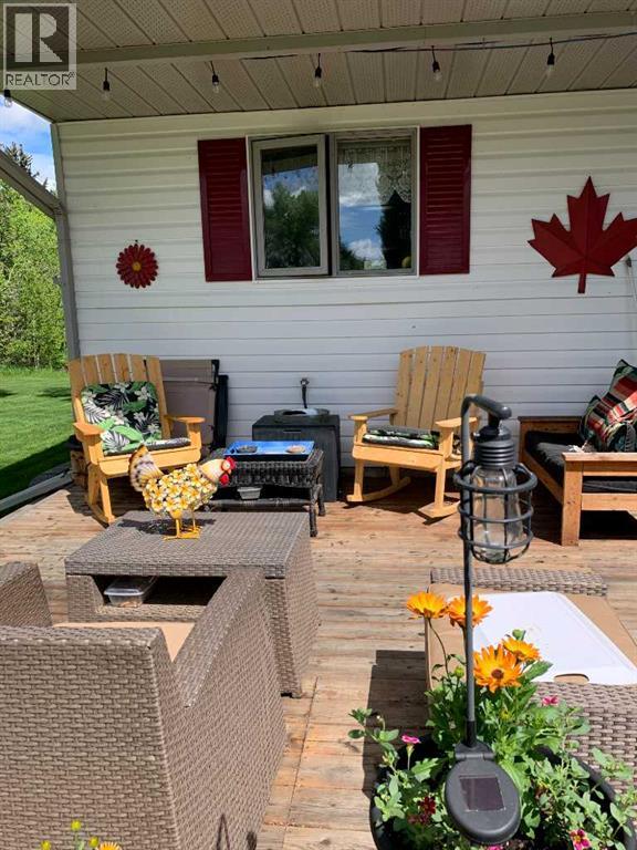 New deck at front of home