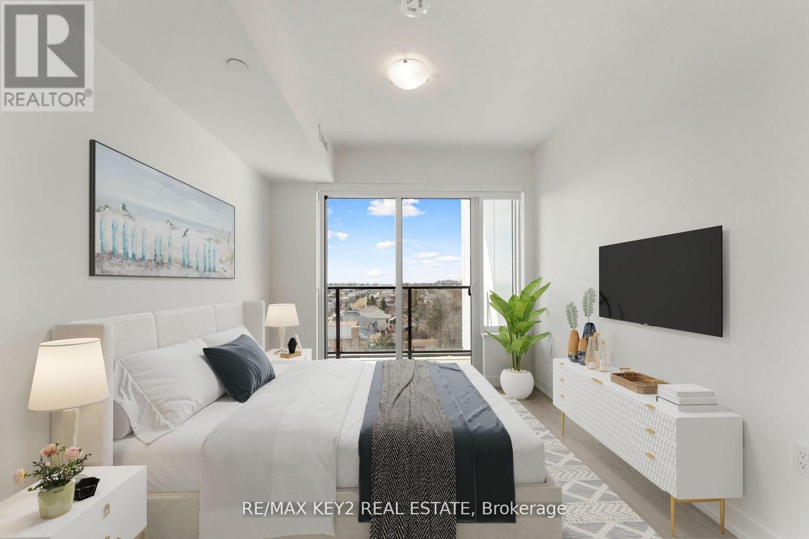 Virtually Staged Bed Room