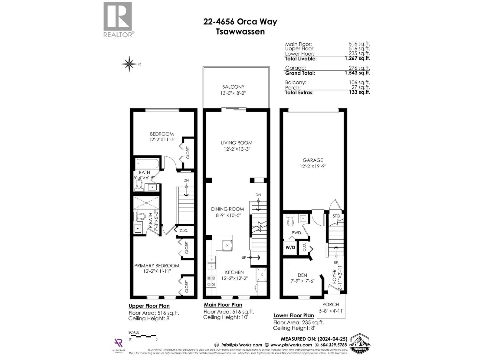 #22-4656 ORCA Way, Tsawwassen