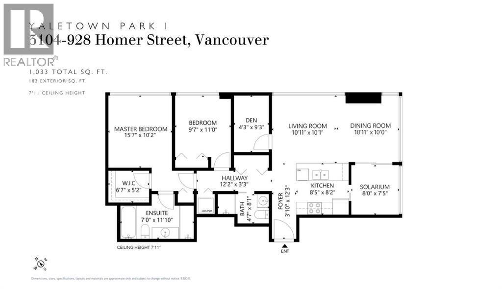 2 Bed, 2 Bath House for Sale in Vancouver – 3104 928 HOMER STREET, Vancouver – MLS# R3132293 - Image 24