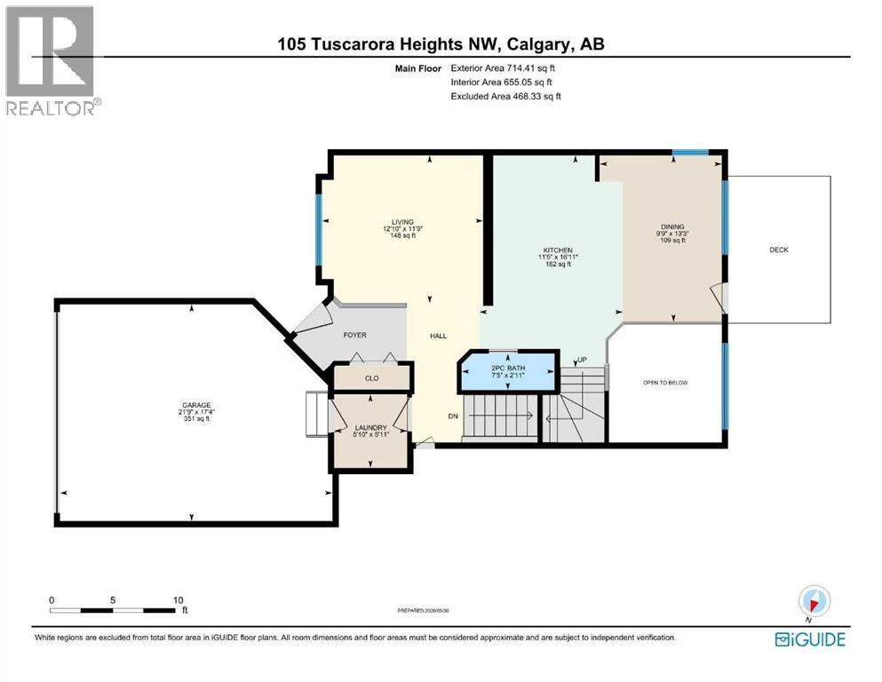Main Level Floorplan