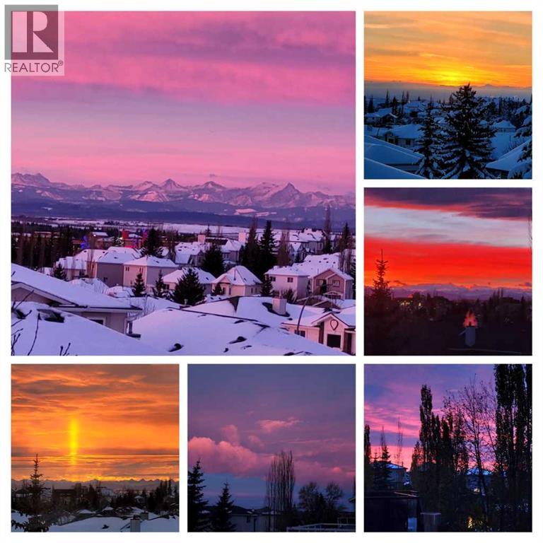 Sunset and Mountain Views