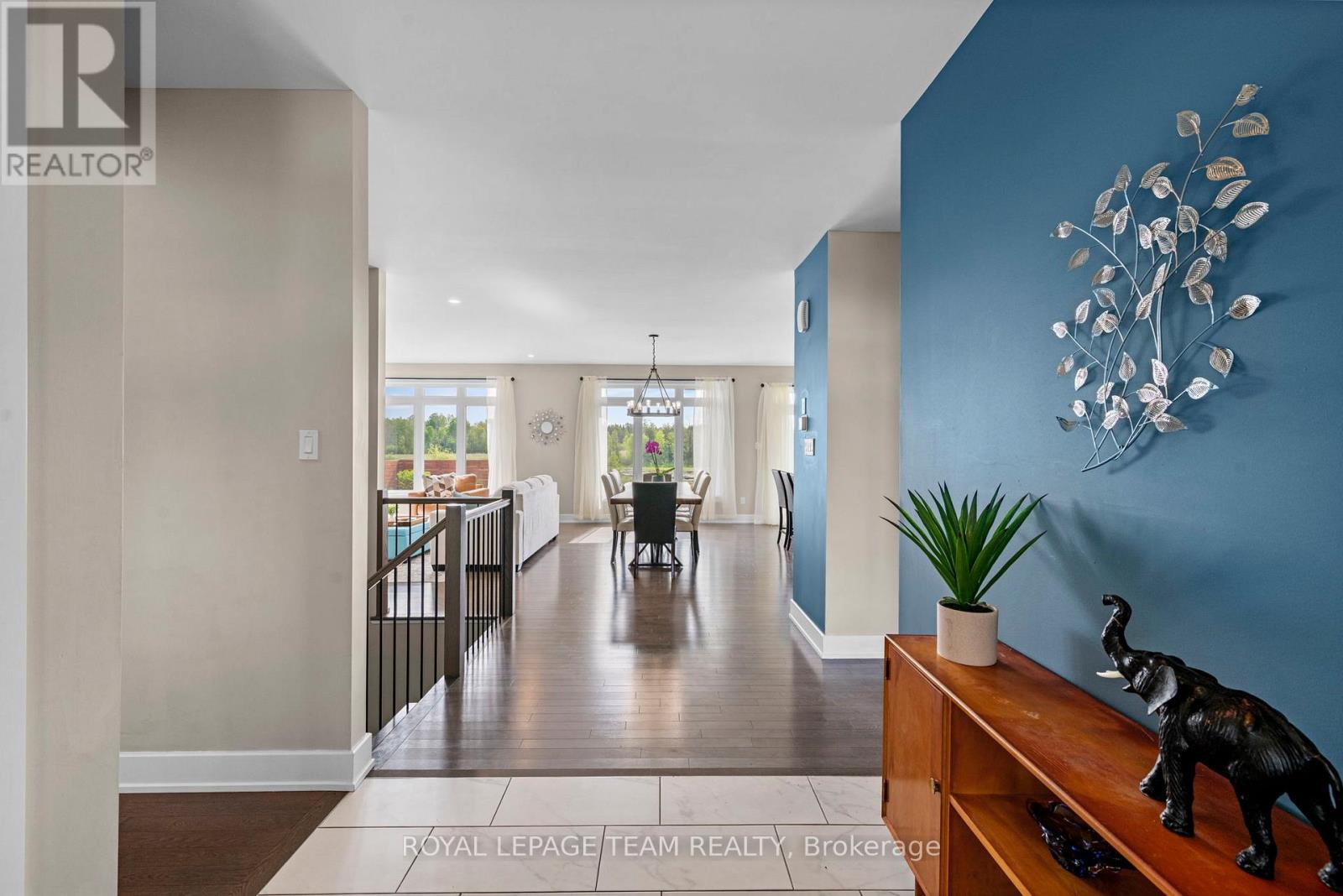 Sightline from the Foyer