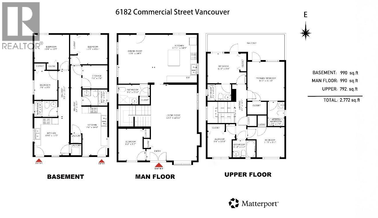 10 Bed, 7 Bath House for Sale in Vancouver – 6182 COMMERCIAL STREET, Vancouver – MLS# R3132698 - Image 36