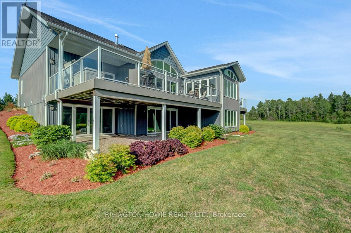 Well maintained perennial gardens