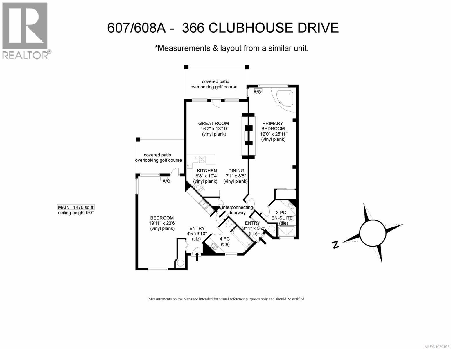 #607/608A 366 Clubhouse Dr - 7