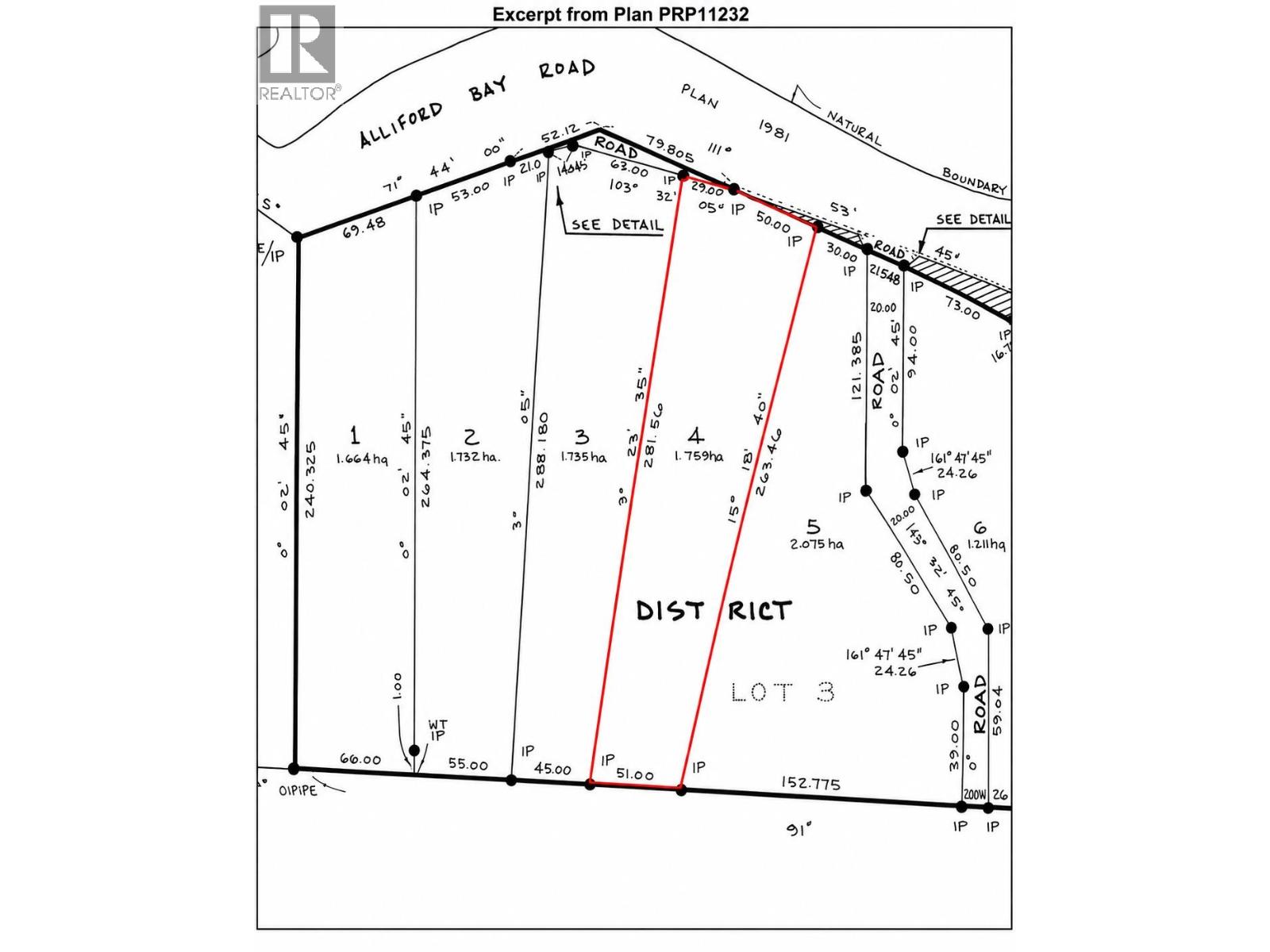 LOT 4 ALLIFORD BAY ROAD