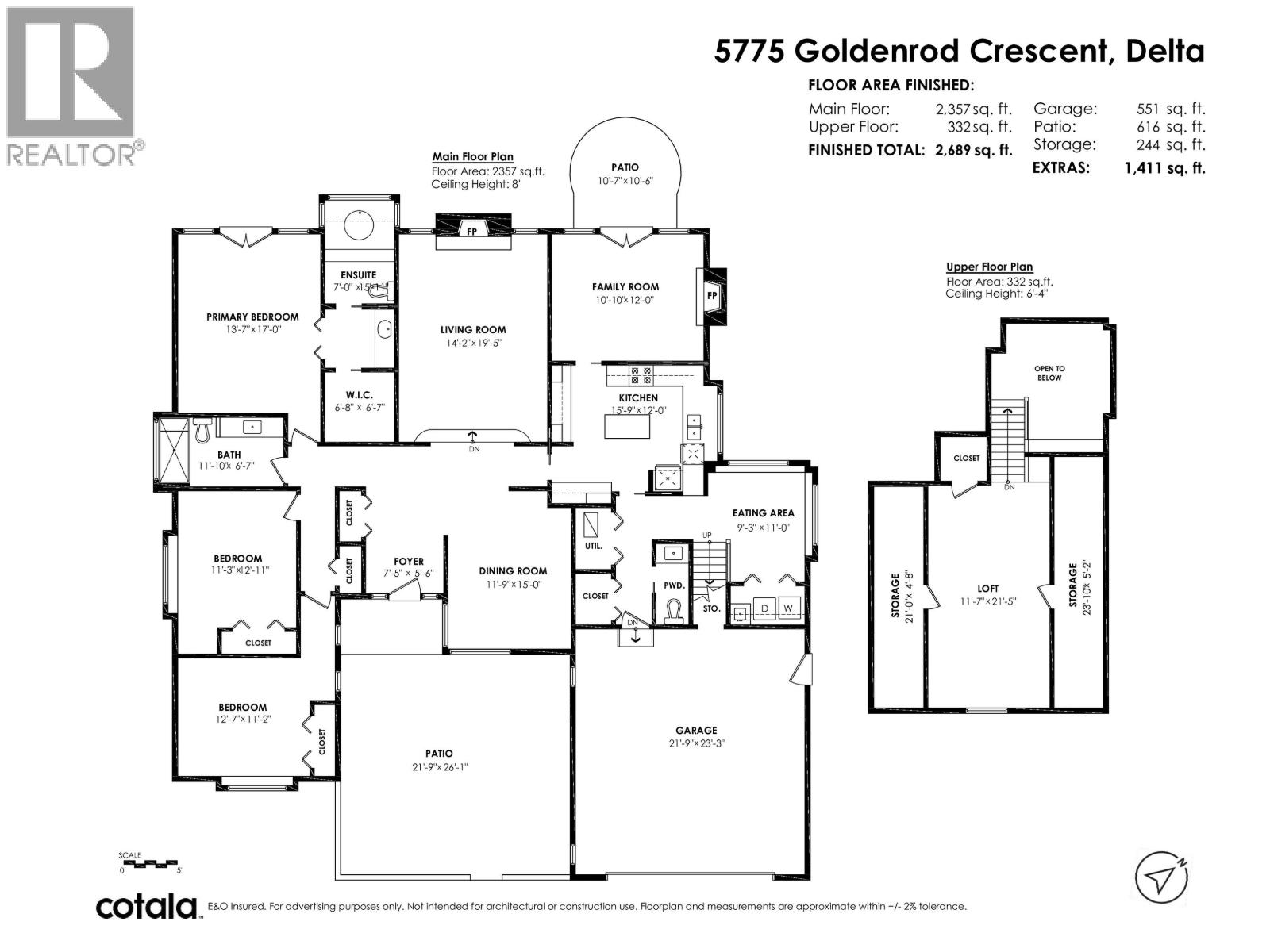 5775 GOLDENROD Crescent, Delta