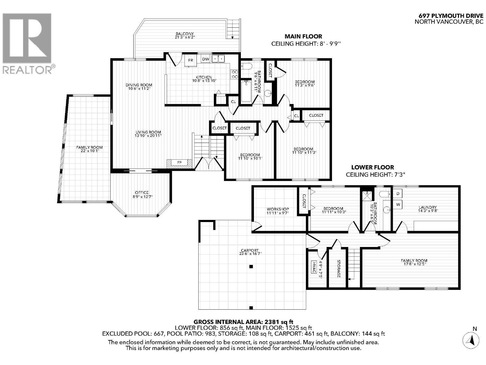 697 PLYMOUTH DRIVE, North Vancouver