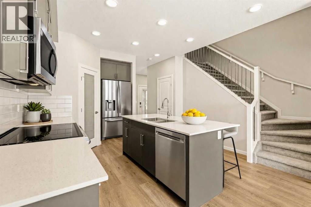 Designed Kitchen virtually staged for illustration purposes. Appliances not included