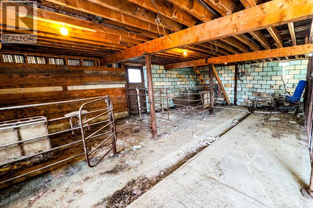 Interior of Hillside Barn