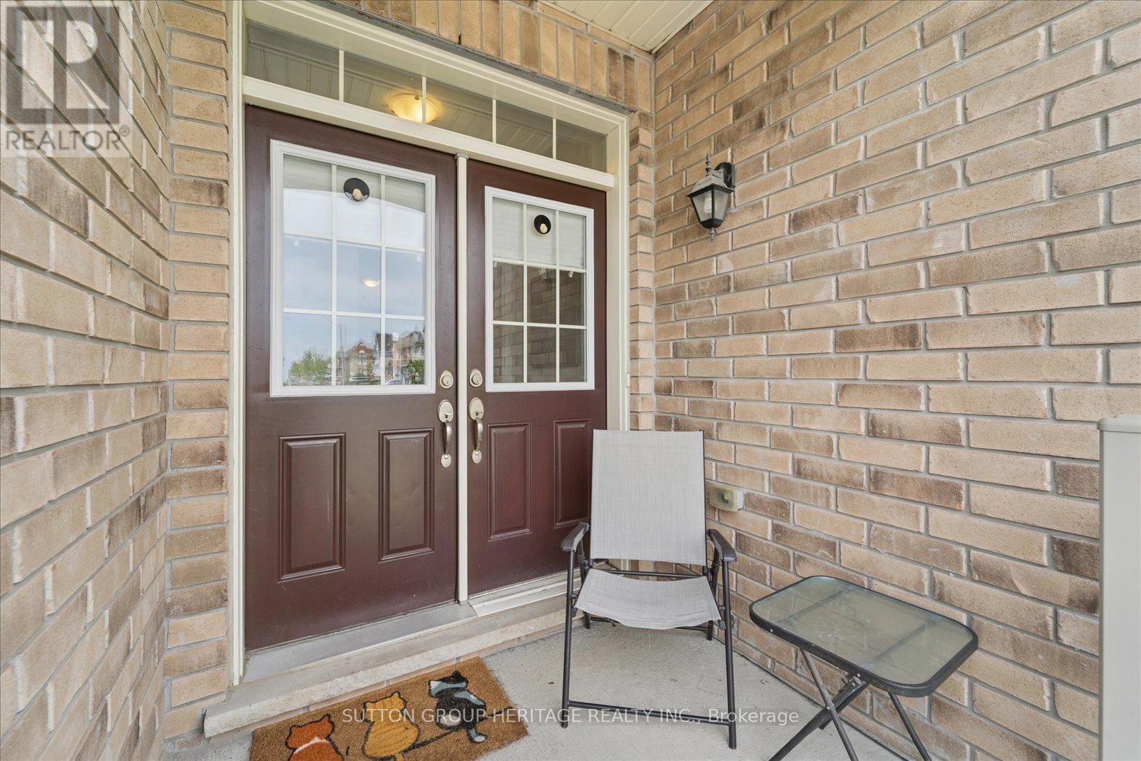 Double Front Door Entrance