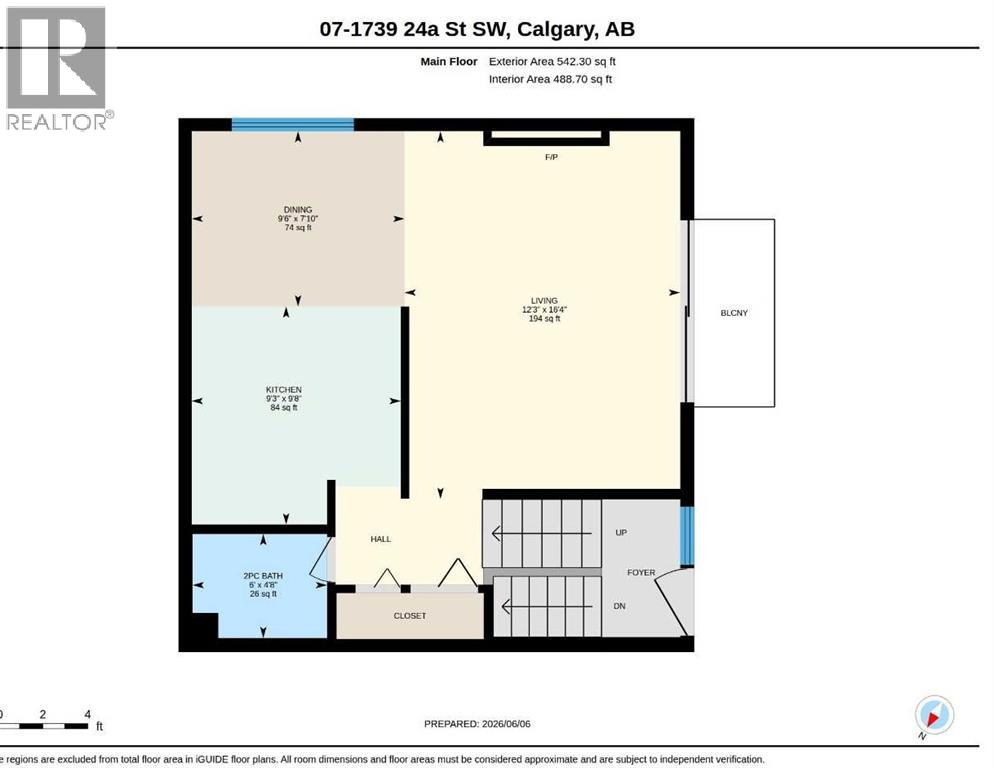 Main Level Floor Plan