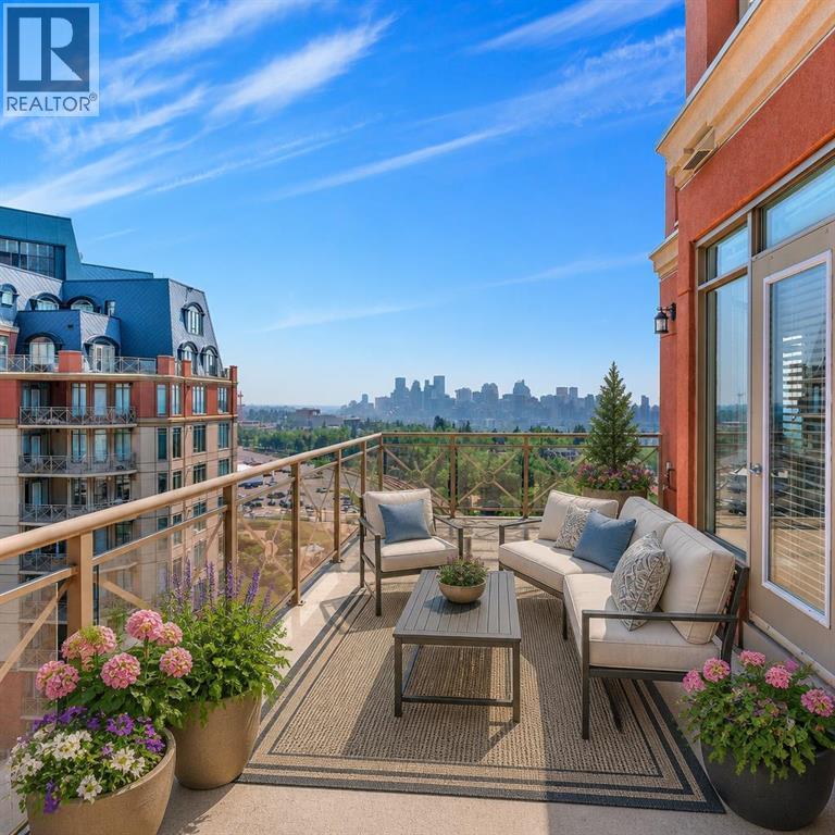 Balcony virtually staged