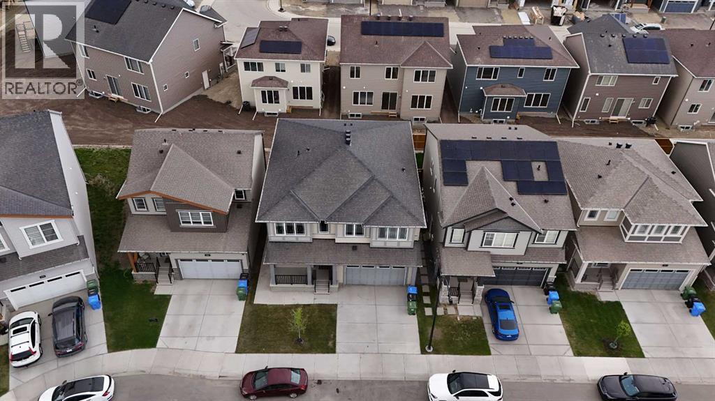 Aerial view of home