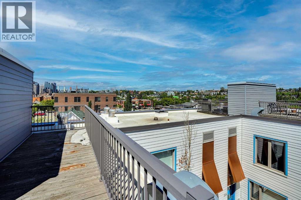 Northwest view from rooftop patio
