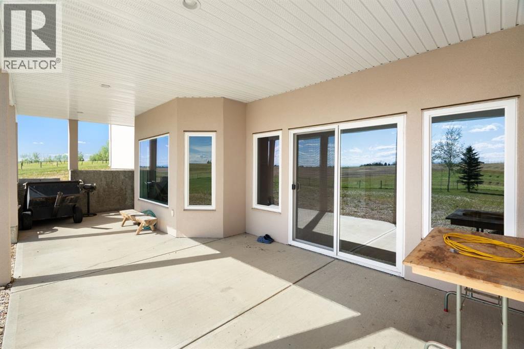 Walk out patio