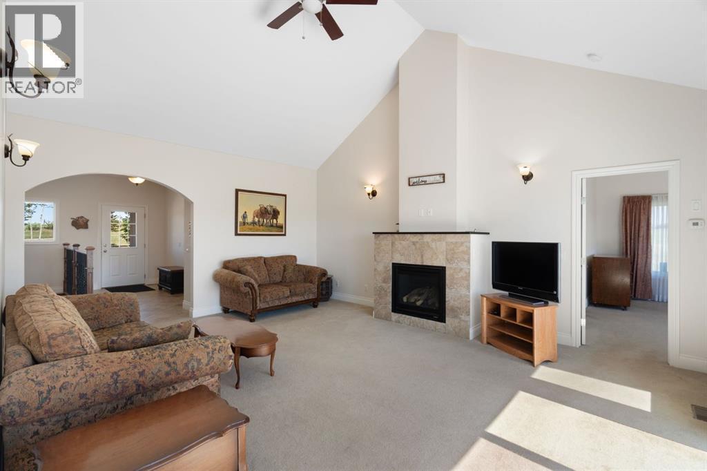 Living Room with Fireplace
