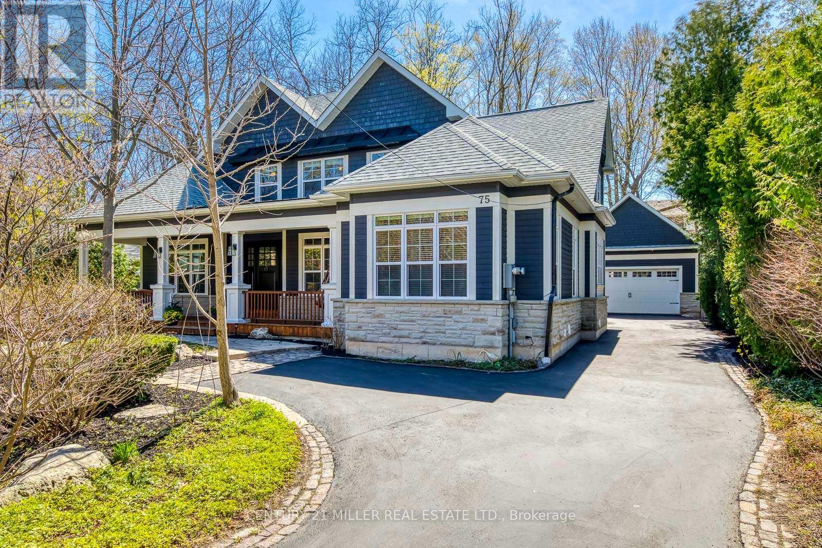 Private Driveway And Detached Garage